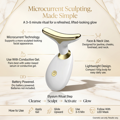 Sculpt Radiance Wand – Face & Neck Firming Tool